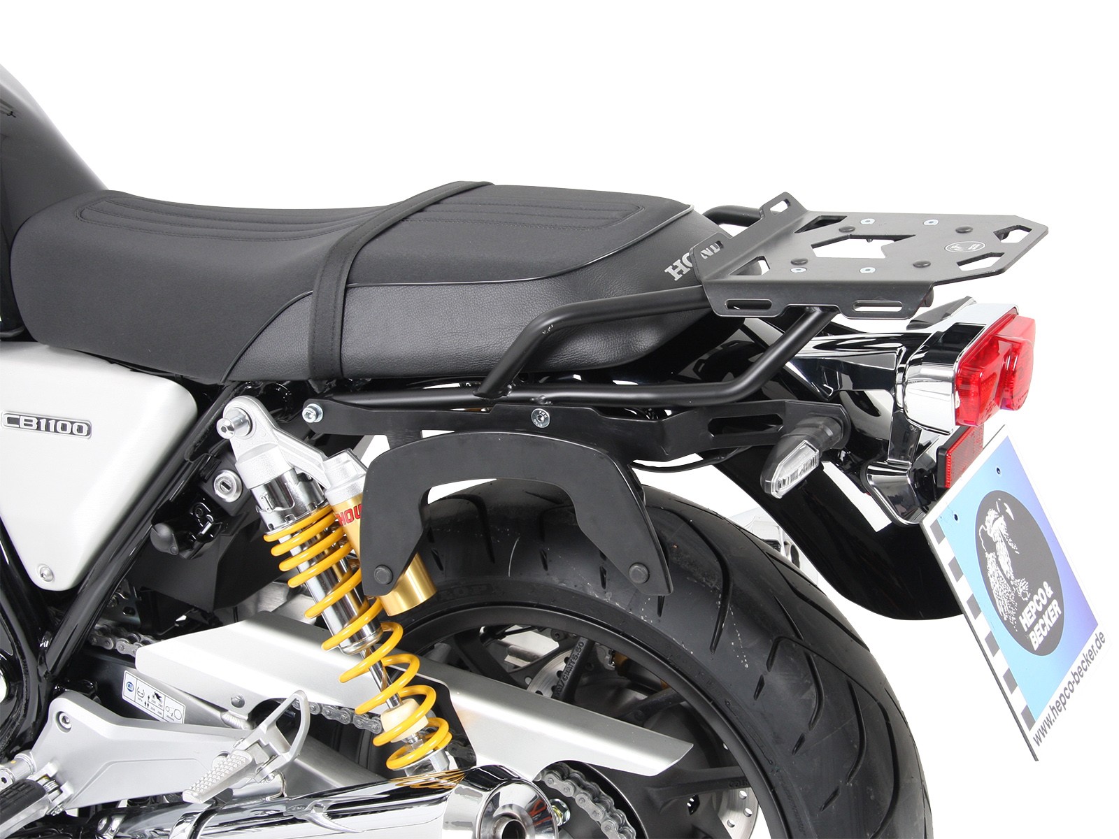 Soporte lateral C-Bow negro para Honda CB 1100 RS (17-20) Hepco & Becker