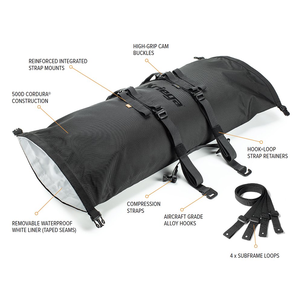 Kriega Rollpack 20 litros - naranja