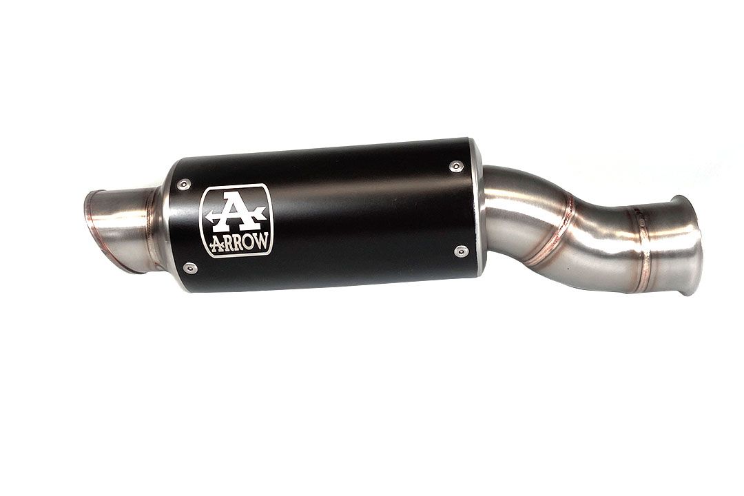 ARROW escape DARK GP2 para KTM 1290 Super Duke R / GT (17-)