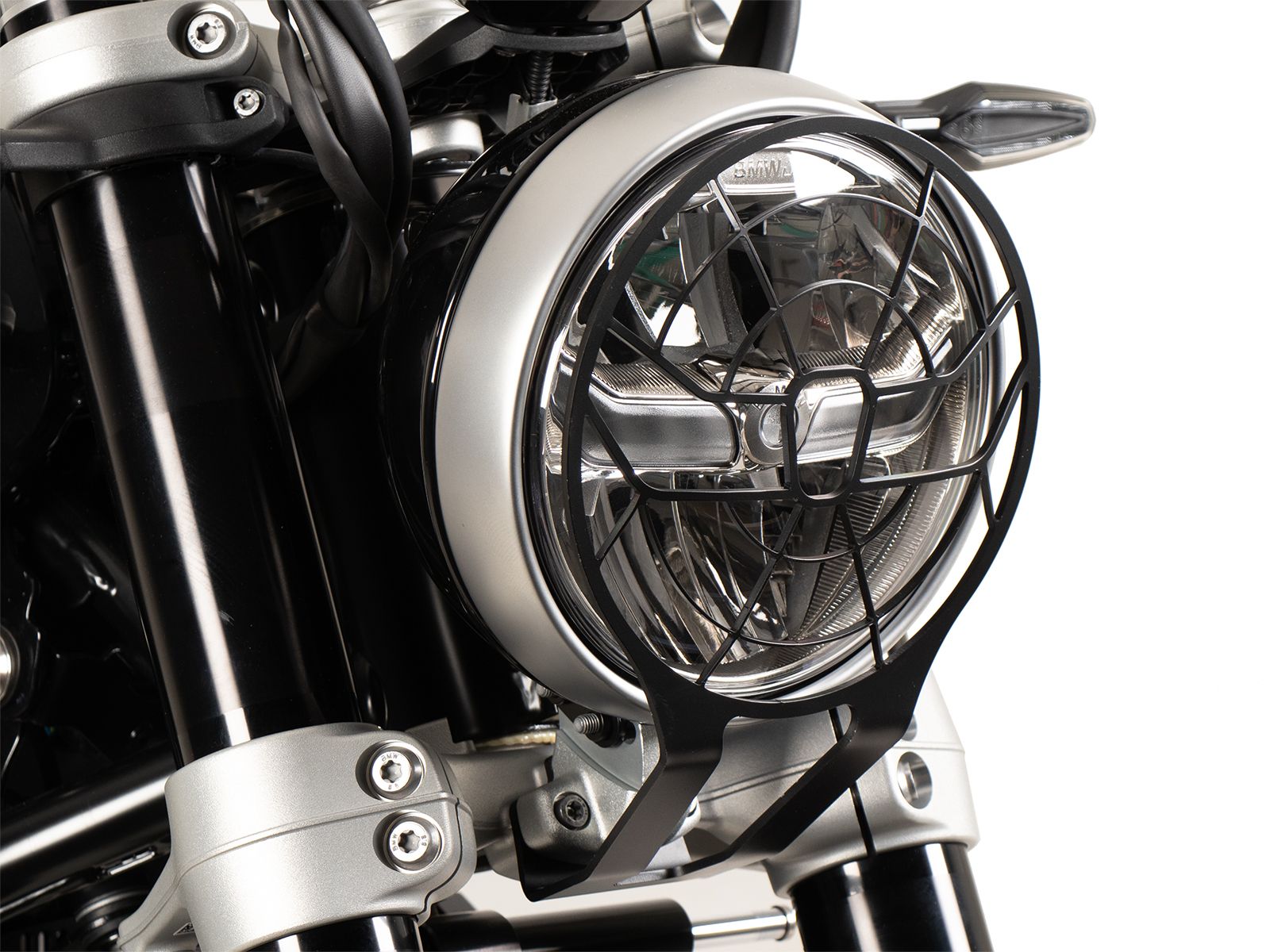 Protector de faros negro para BMW R 12 (24-) Hepco & Becker