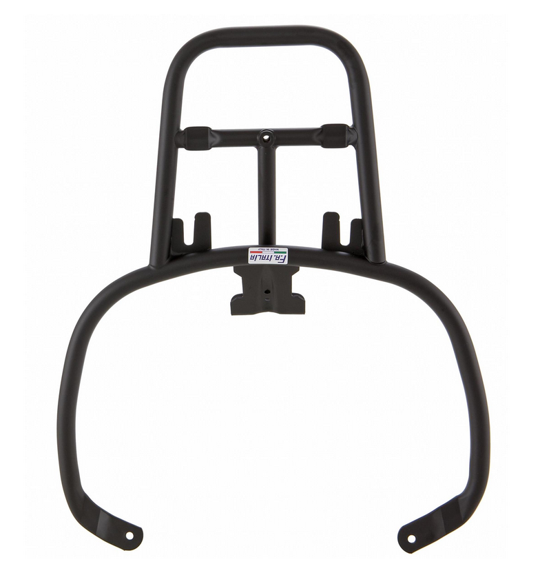 Portaequipajes trasero para Vespa Primavera /Sprint /Elettrica 50-150cc, negro brillante