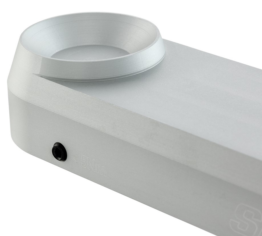 Tapa del basculante para Vespa, plata mate