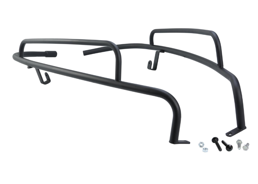 Cubrebarras lateral para Vespa LX/LXV/S 50-150cc, negro
