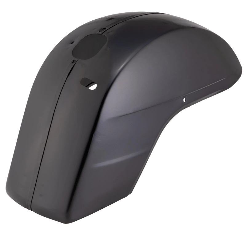 FA ITALIA guardabarros para Vespa PX 80-200cc, metal, negro