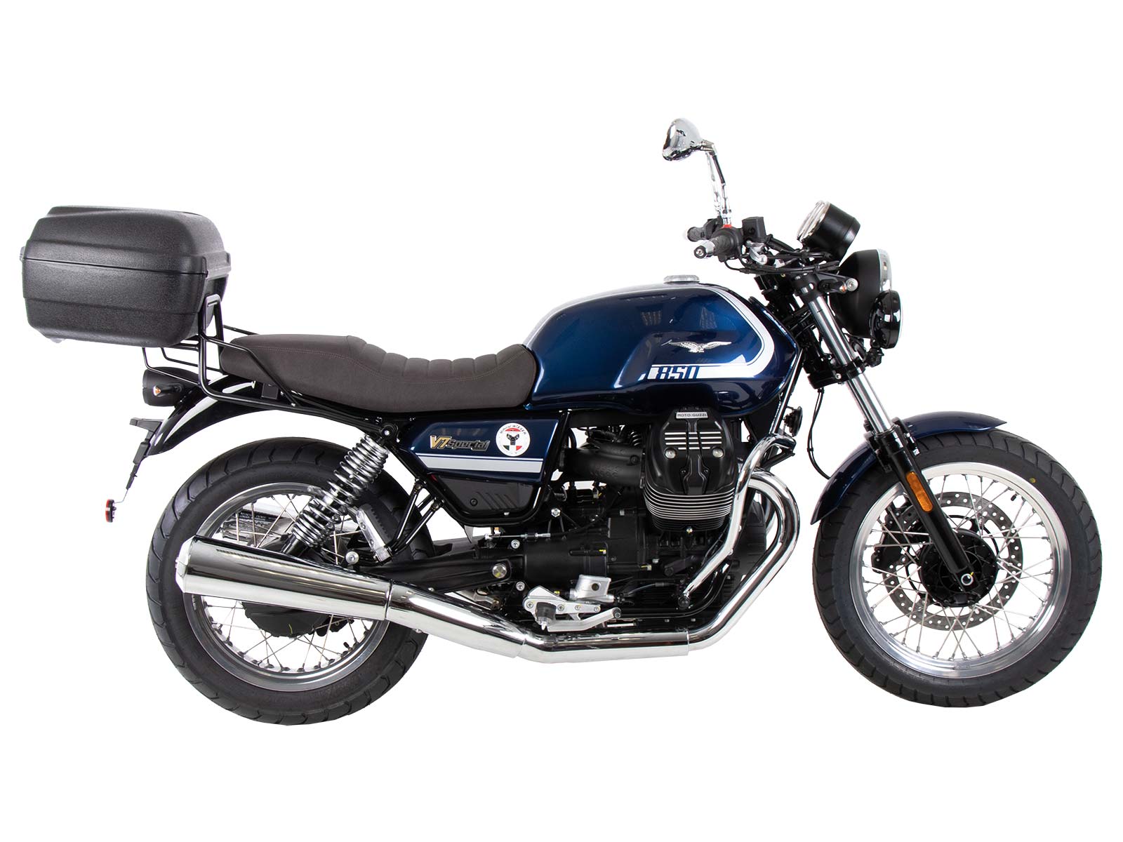 Portaequipajes para Moto Guzzi V7 850 2021- Original Hepco & Becker