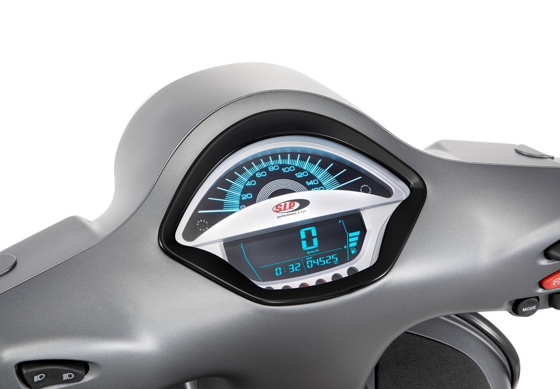 Cuentavueltas/cuentavueltas para Vespa GTS/GTS Super 300cc FL ('14-), plata