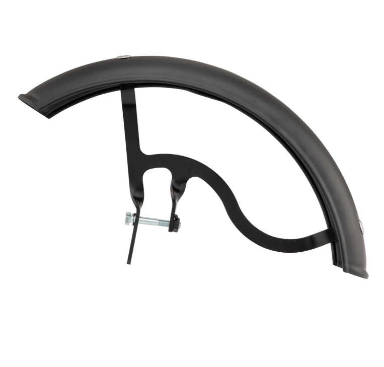 Guardabarros Garelli para Vespa PX 80-200ccm, metal, negro mate