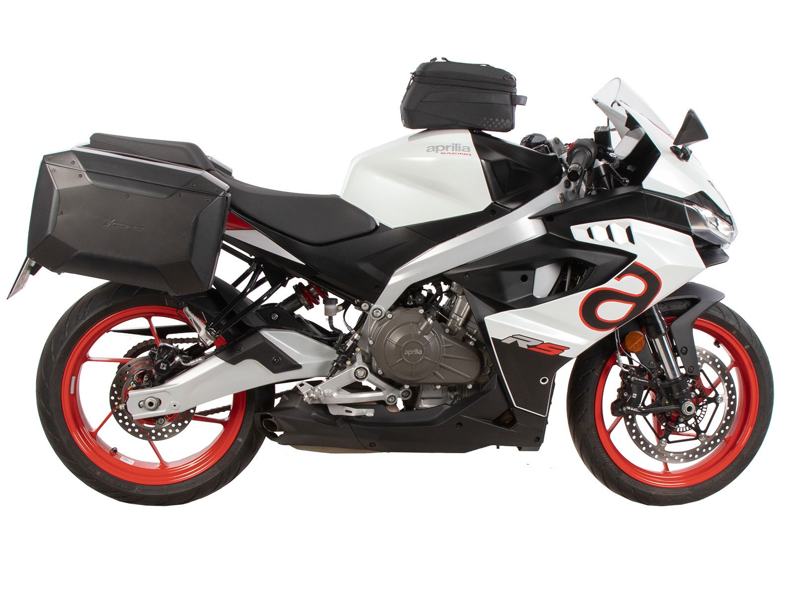 Soporte lateral C-Bow negro para Aprilia RS 457 (24-) Hepco & Becker