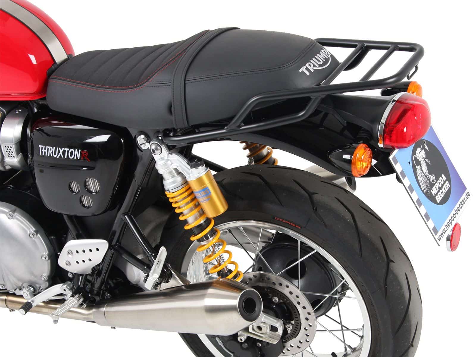 Portaequipajes para Triumph Thruxton / R (16-) Hepco & Becker