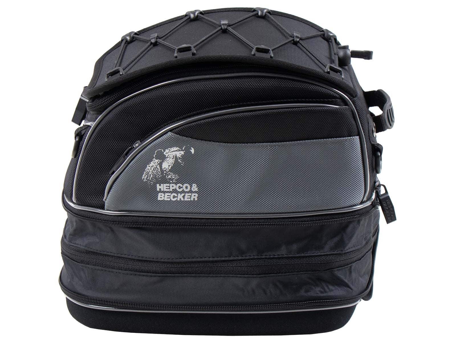 Bolsa trasera Street Basic negra para Sportracks y Smartraks Hepco & Becker