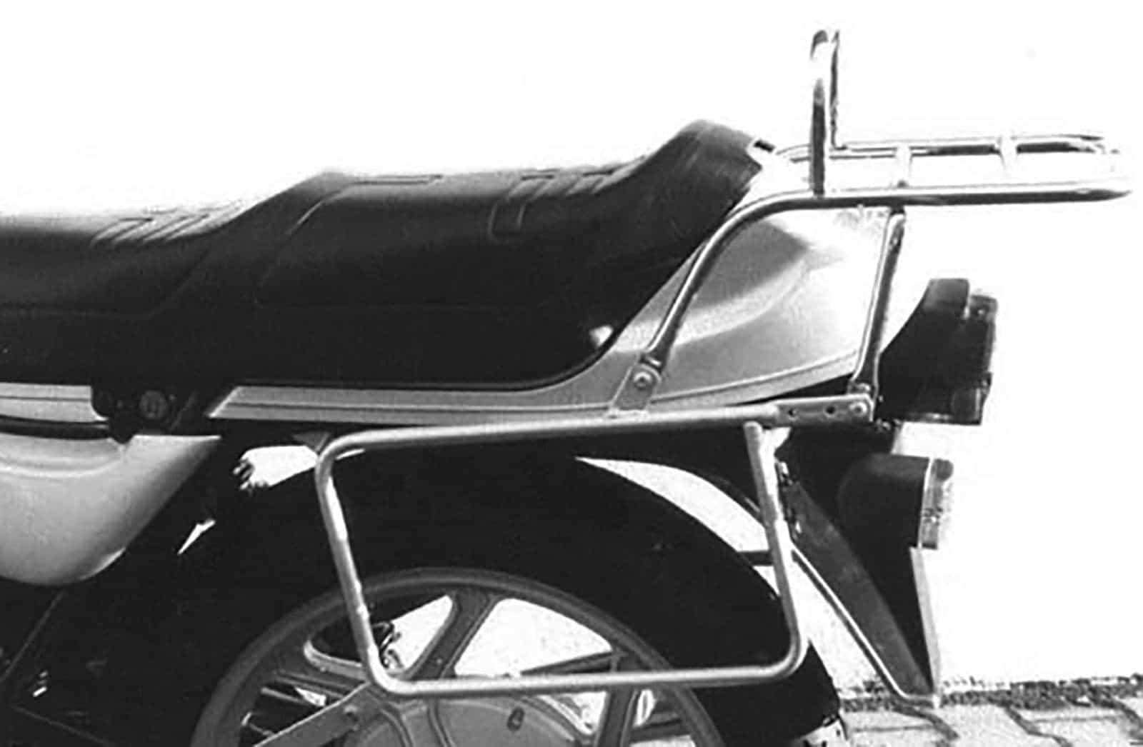 Portaequipajes superior tubular y portaequipajes lateral para BMW R 65 /R 80 RT /R 100 RS/RT