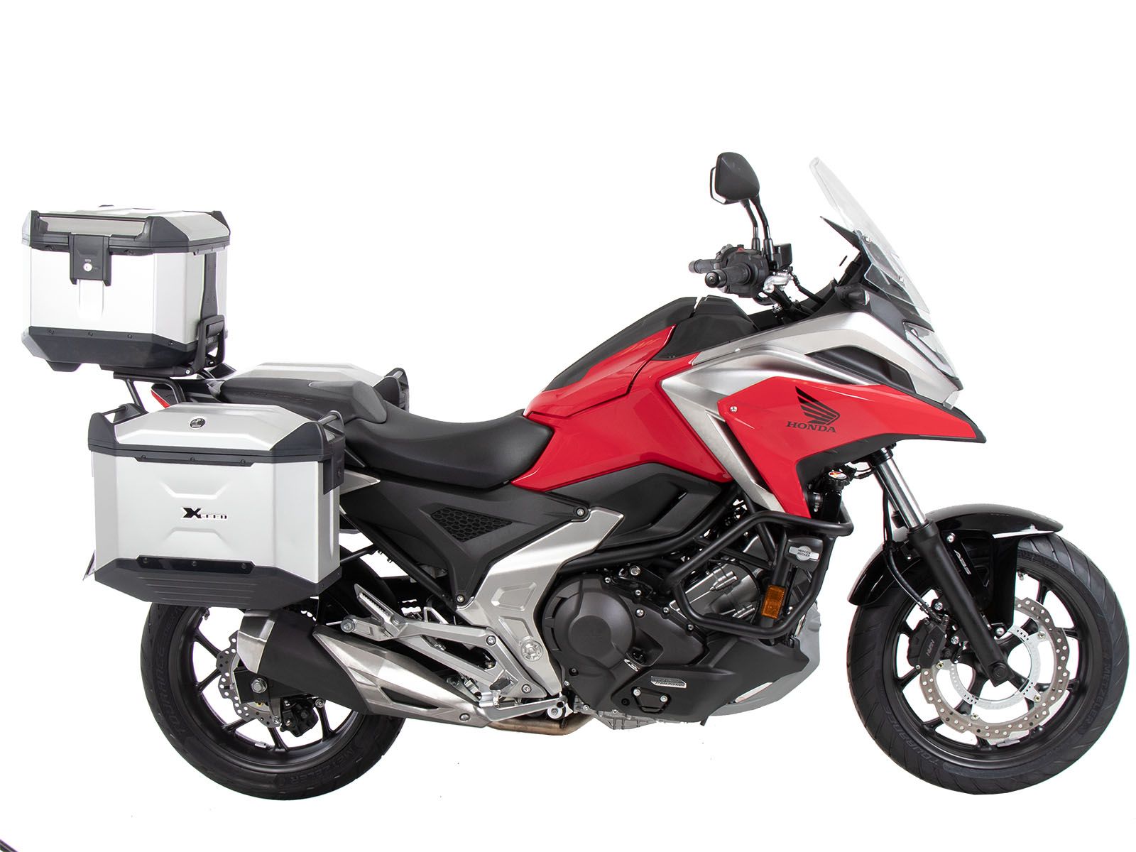 Portamaletas Easyrack negro para Honda NC 750 X /DCT (21-) Hepco & Becker