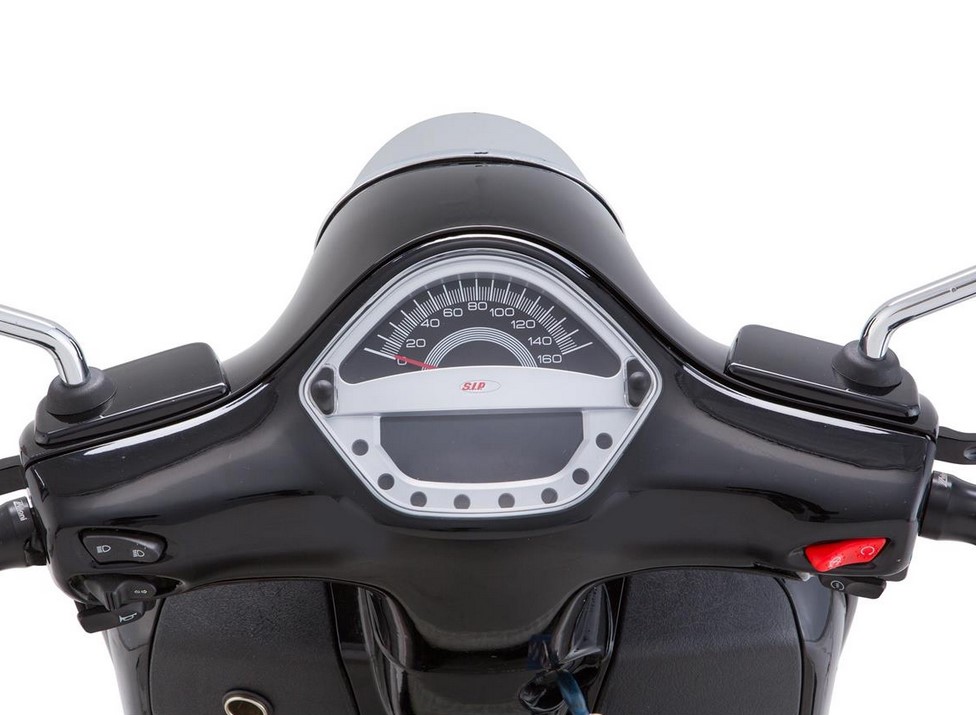 Cuentavueltas/cuentavueltas para Vespa GTS 250cc (-'13), plata