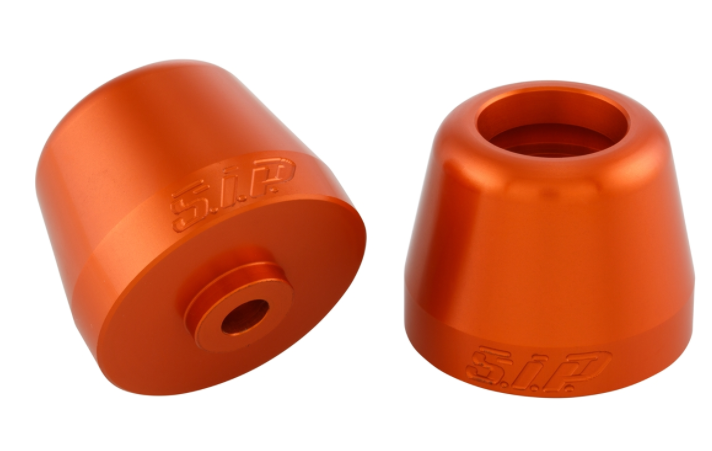 Contrapesos de manillar izquierda/derecha para Vespa Primavera/Sprint/ET/LX/LXV/S, naranja mate