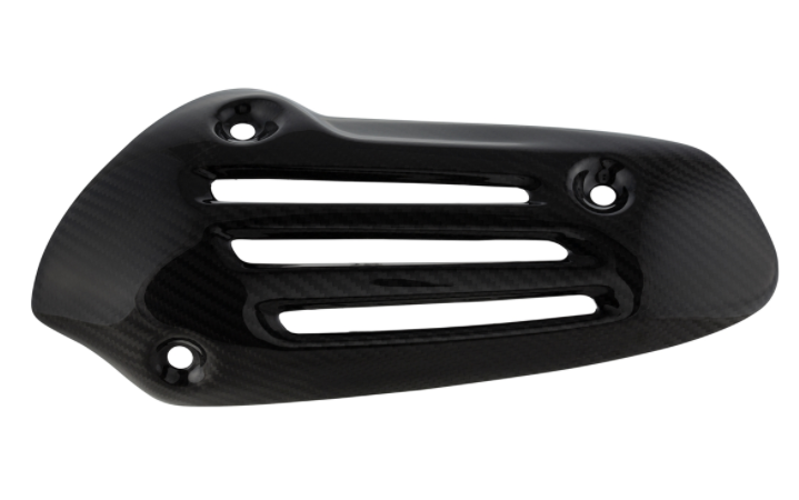 Protector térmico de escape para Vespa Primavera/Sprint 50-150cc 4T AC ('16-), Carbono