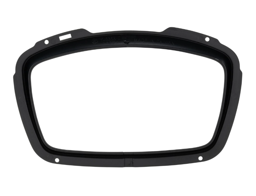 Anillo decorativo velocímetro para Vespa Elettrica/Primavera Sport/Sprint Sport 125/150ccm, negro mate