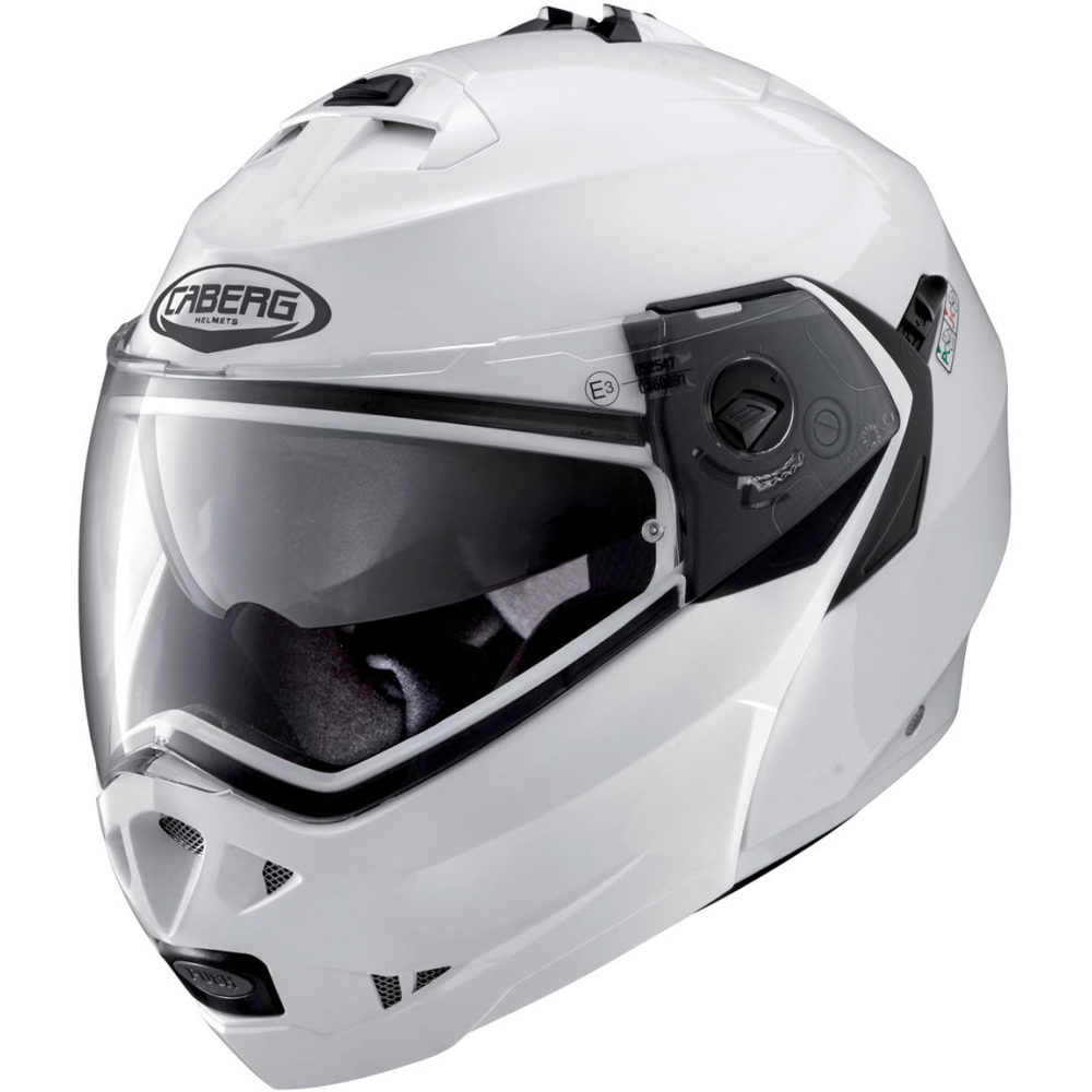 Casco Caberg Duke II, blanco metálico