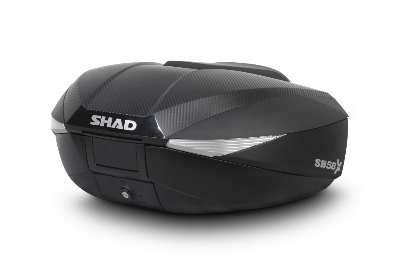 Baúl Shad SH58X, acabado en carbono / negro, 58 l