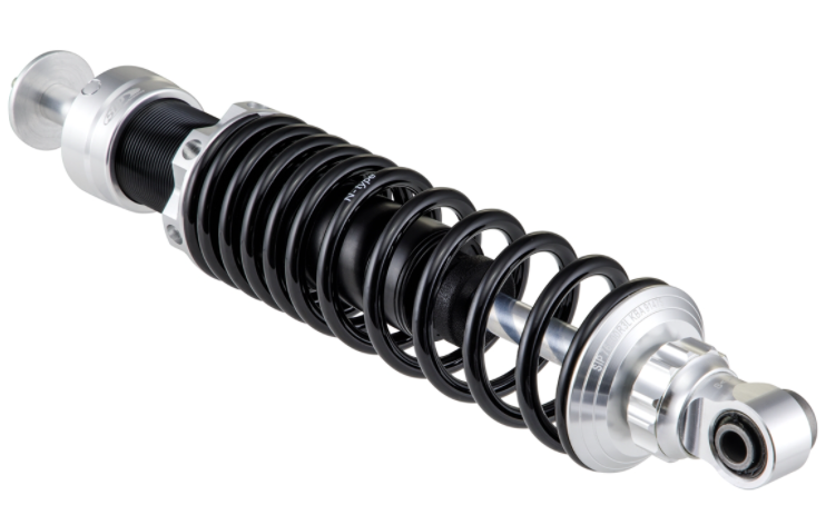 Amortiguador trasero para Vespa GTS/GTS Super/GTV/GT 60/GT/GT L 125-300cc, plata