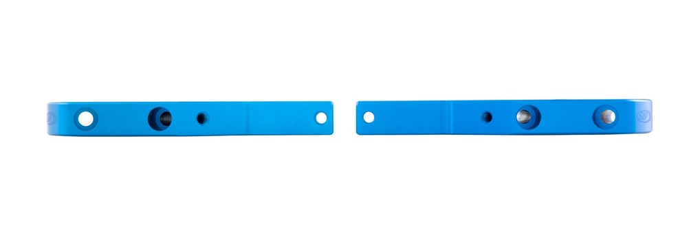 Adaptador de reposapiés para Vespa GTS/GTS Super/GTV/GT 60/GT/GT L 125-300ccm, azul mate
