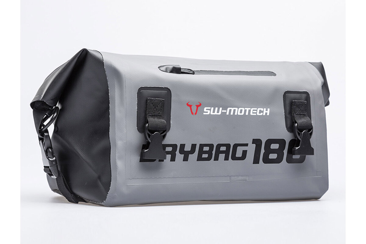 Bolsa trasera Drybag 180 para Aprilia RSV 4 Tuono 1100, gris / negro - SW Motech