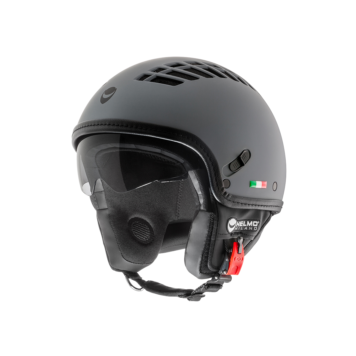 Helmo Milano Demi Jet, ViaColVento, gris, mate