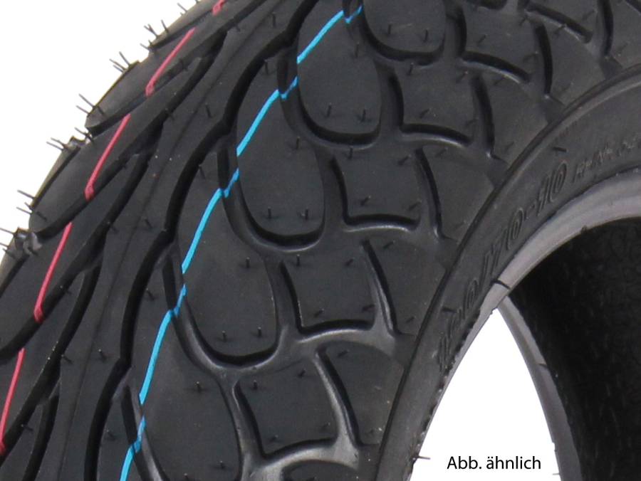 Neumático Mitas 120/70-10, 54L, TL, reforzado, MC22, trasero