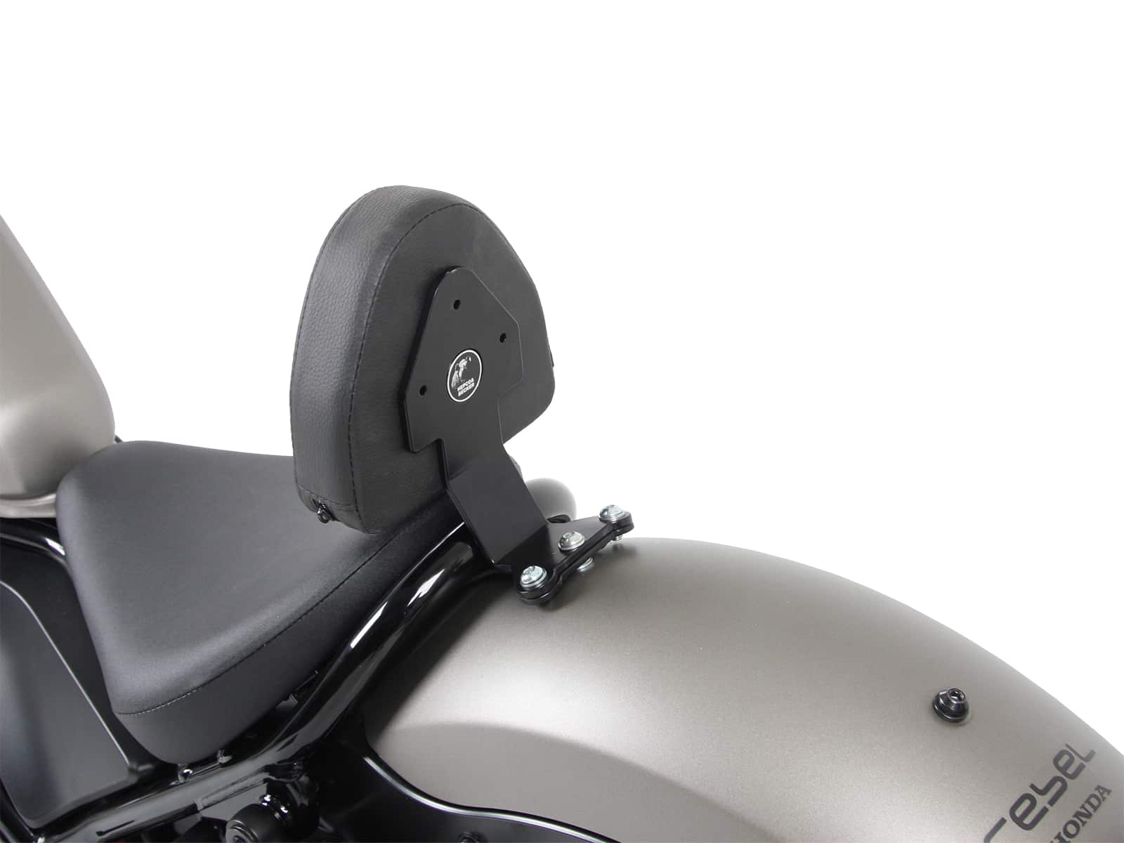 Respaldo con acolchado negro para Honda CMX 500 Rebel (17-)