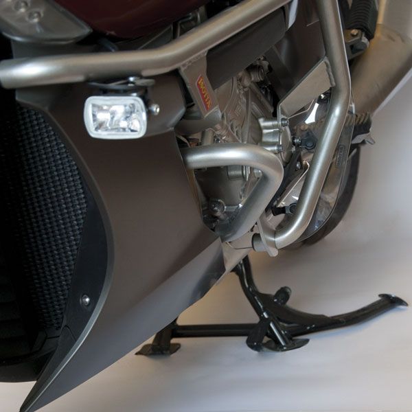 Barra de protección inferior para BMW K 1600 GT /GTL (10-16), negro, derecha