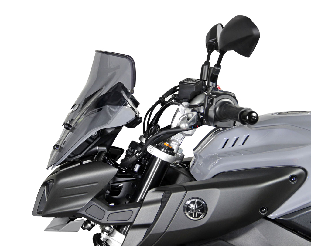 Pantalla del spoiler MRA "NS" gris humo para YAMAHA MT-10 /SP (Bj.2016-)