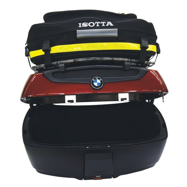 Bolsa trasera para portaequipajes para top case BMW K 1600 GTL (10-), nylon Cordura, negro