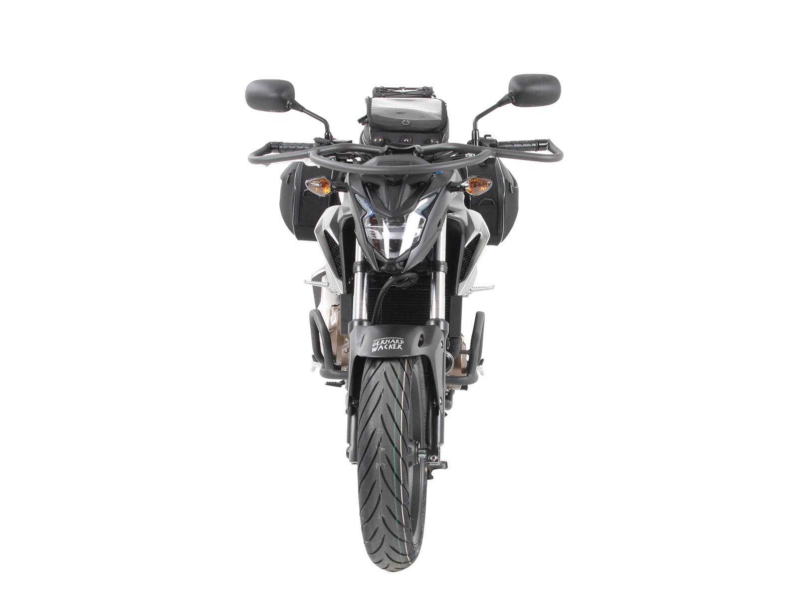 Barra de protección delantera antracita para Honda CB 500 F (16-18) Hepco & Becker
