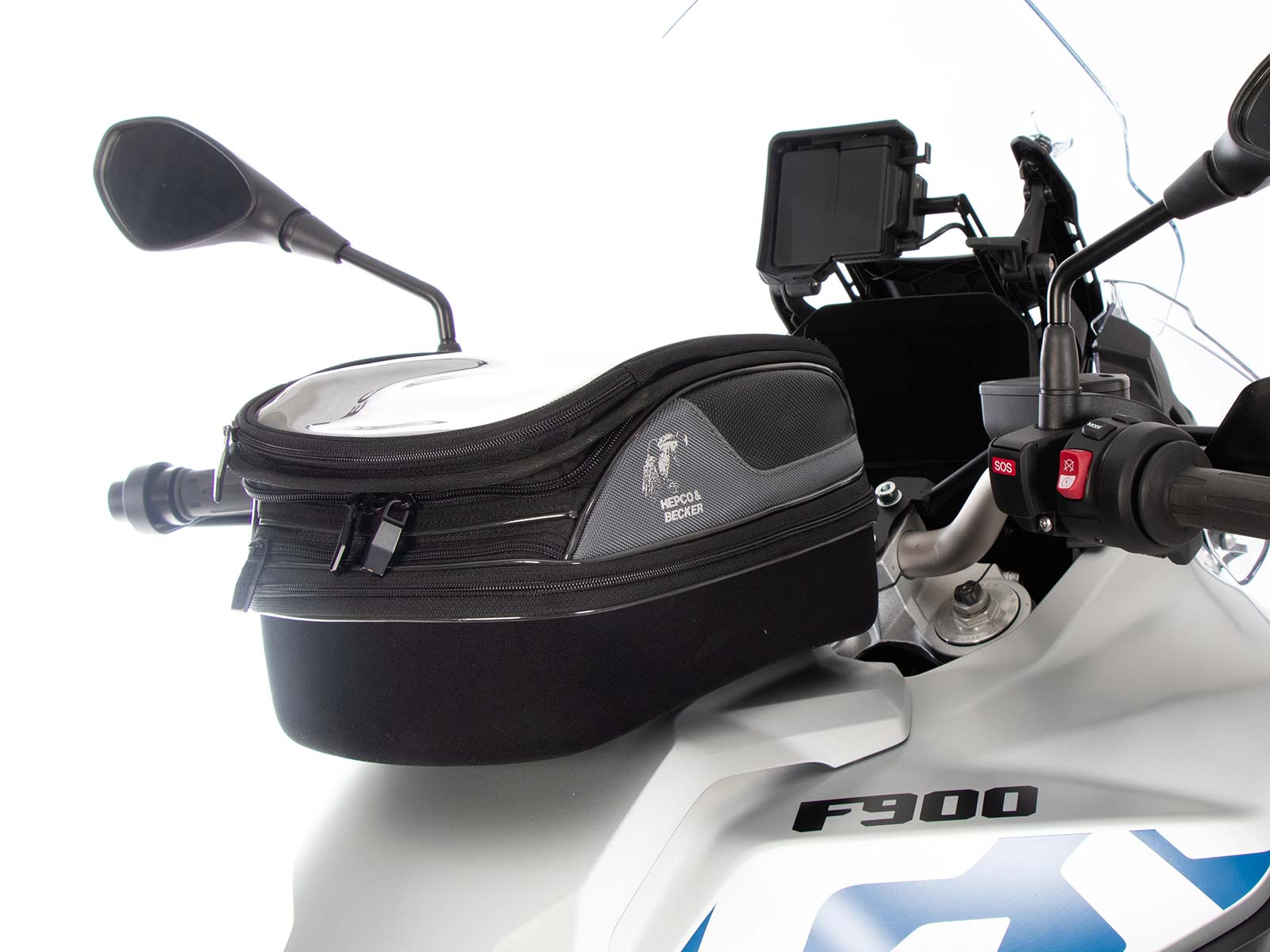 Anilla de depósito básica incl. unidad de cierre de la bolsa de depósito para BMW F 900 GS Adventure (24-)