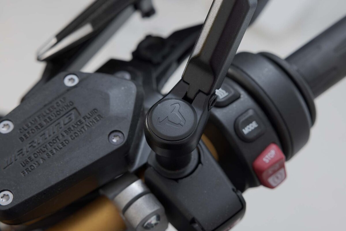 SW-Motech Juego de retrovisores Sport cortos para Yamaha MT-09 (24-) - SW Motech