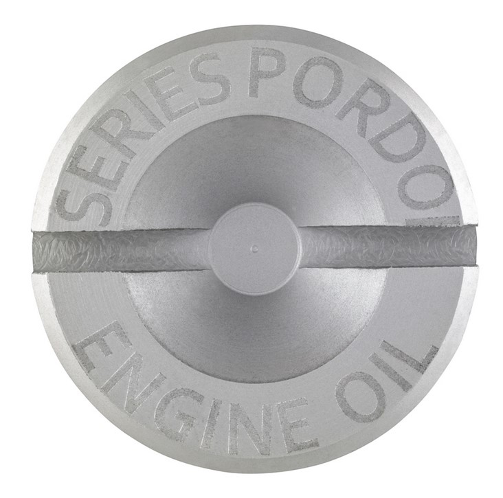 Tapón de llenado de aceite del motor para Vespa GTS/GTS Super/GTV 300cc HPE, plata mate