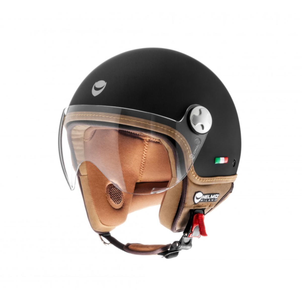 Helmo Milano Demi Jet, VaPensiero, negro mate