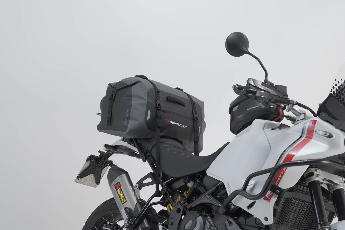 Bolsa trasera Drybag 350 para Aprilia Mana 850, negro / gris - SW Motech