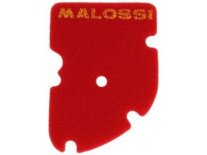 Elemento de filtro de aire Malossi, estándar de esponja roja