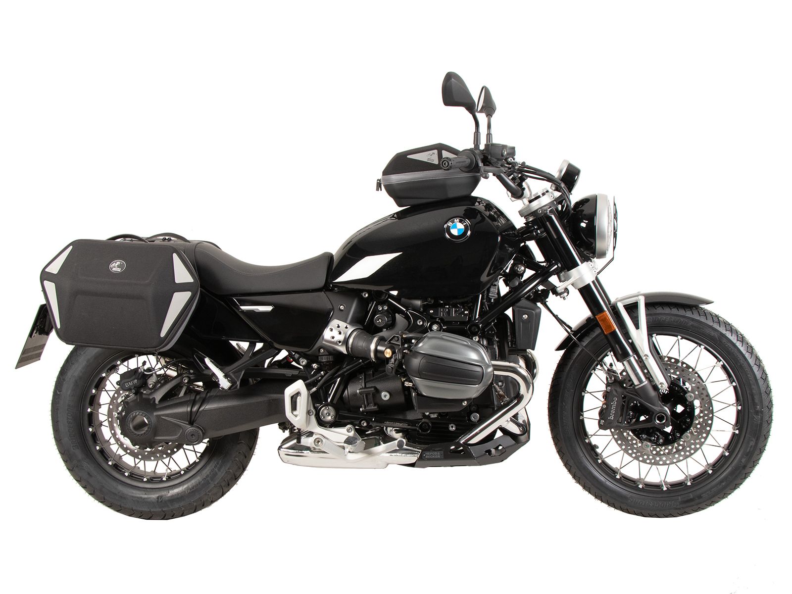 Soporte lateral C-Bow negro para BMW R 12 (24-) Hepco & Becker