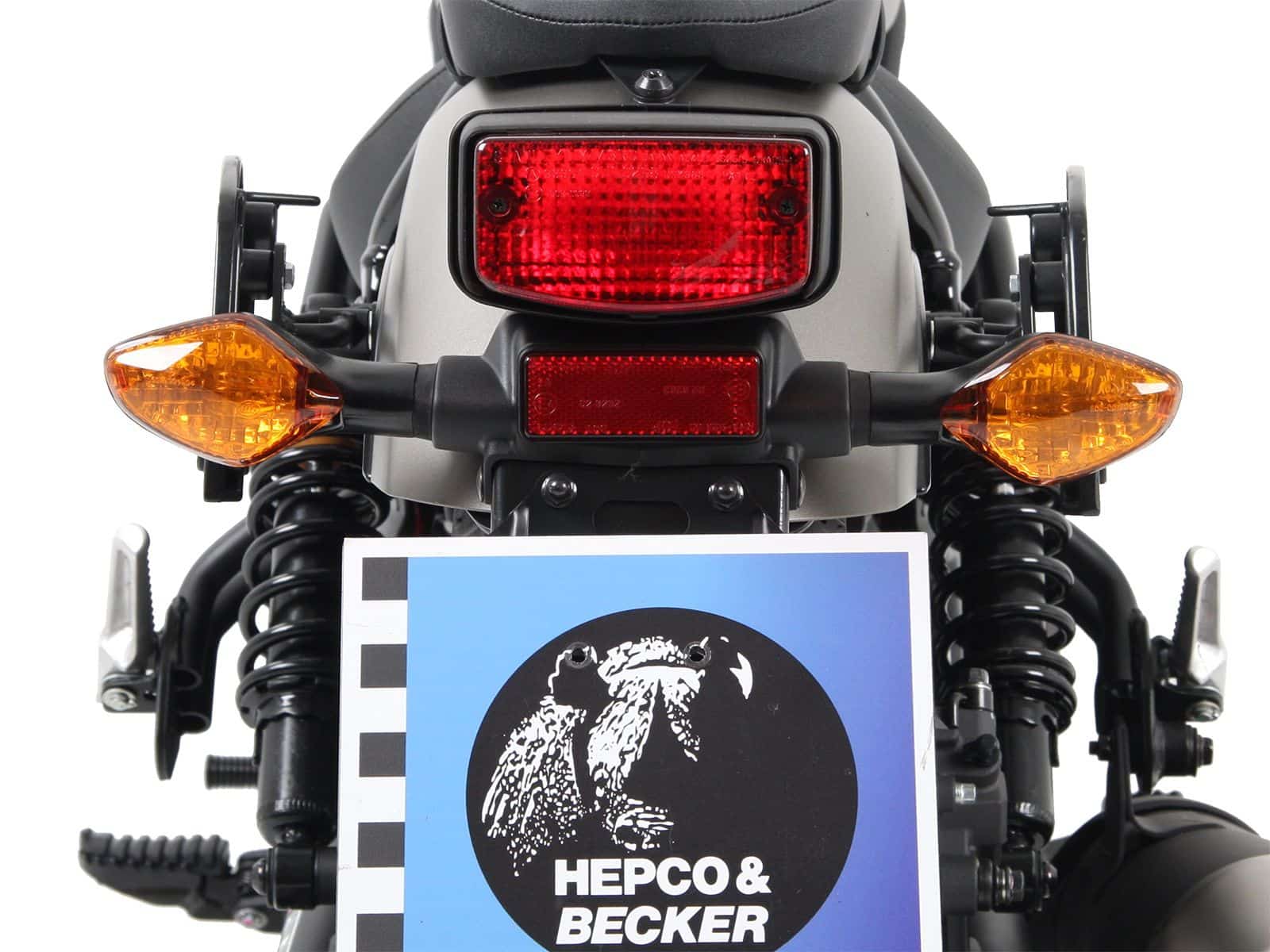 Soporte lateral C-Bow negro para Honda CMX 500 Rebel (17-) Hepco & Becker