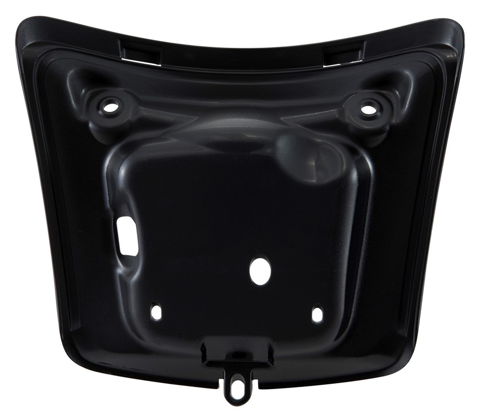 Faro trasero para Vespa GTS/GTS Super/GTV 125-300cc ('14-'18), negro brillante