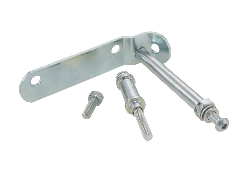 Portaequipajes delantero para Vespa Primavera /Sprint /Elettrica 50-150ccm, plegable, negro mate
