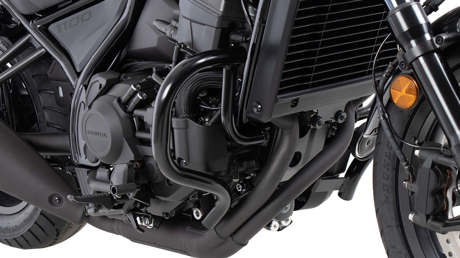 Protector de motor negro para Honda CMX 1100 Rebel /DCT (21-24) Hepco & Becker