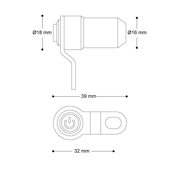 Interruptor para faros auxiliares - Barracuda