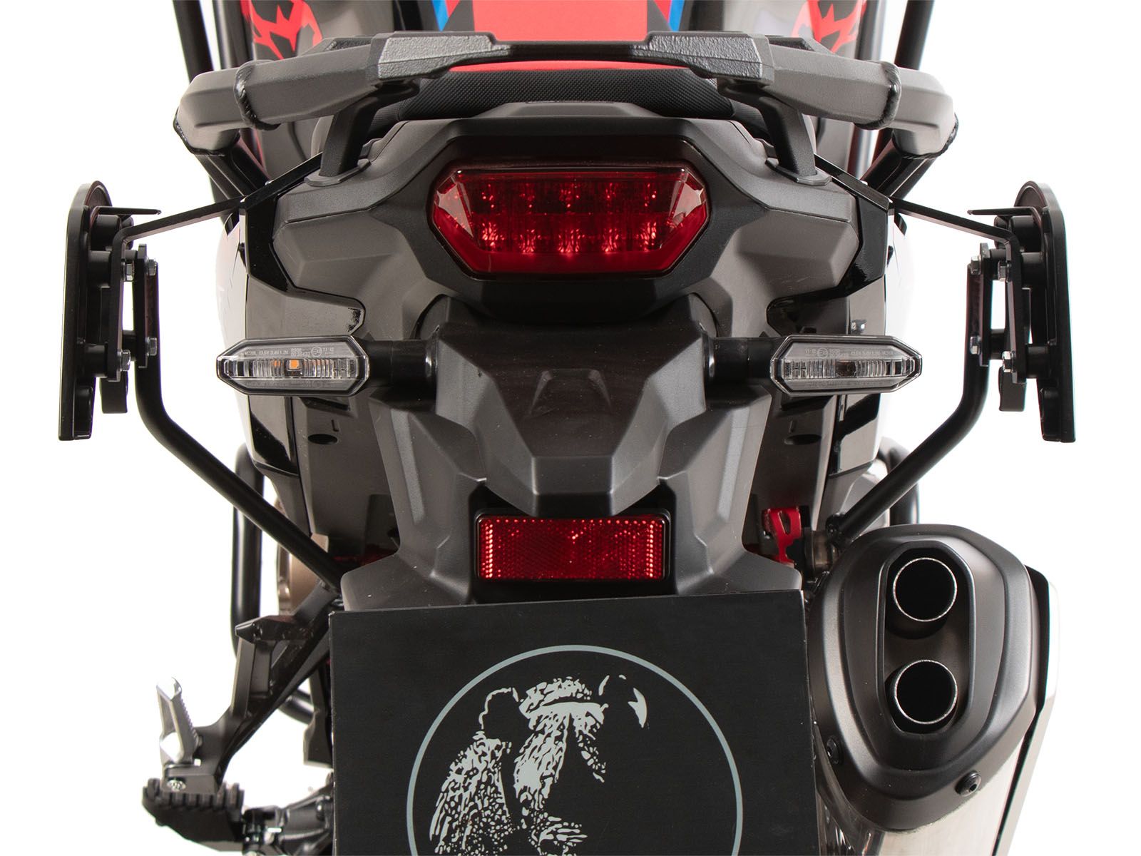 Soporte lateral C-Bow negro para Honda CRF 1100 Africa Twin Adventure Sports (24-) Hepco & Becker