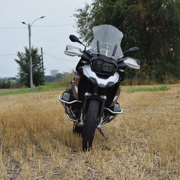 Barra protectora inferior para BMW R 1250 GS, acero, negro