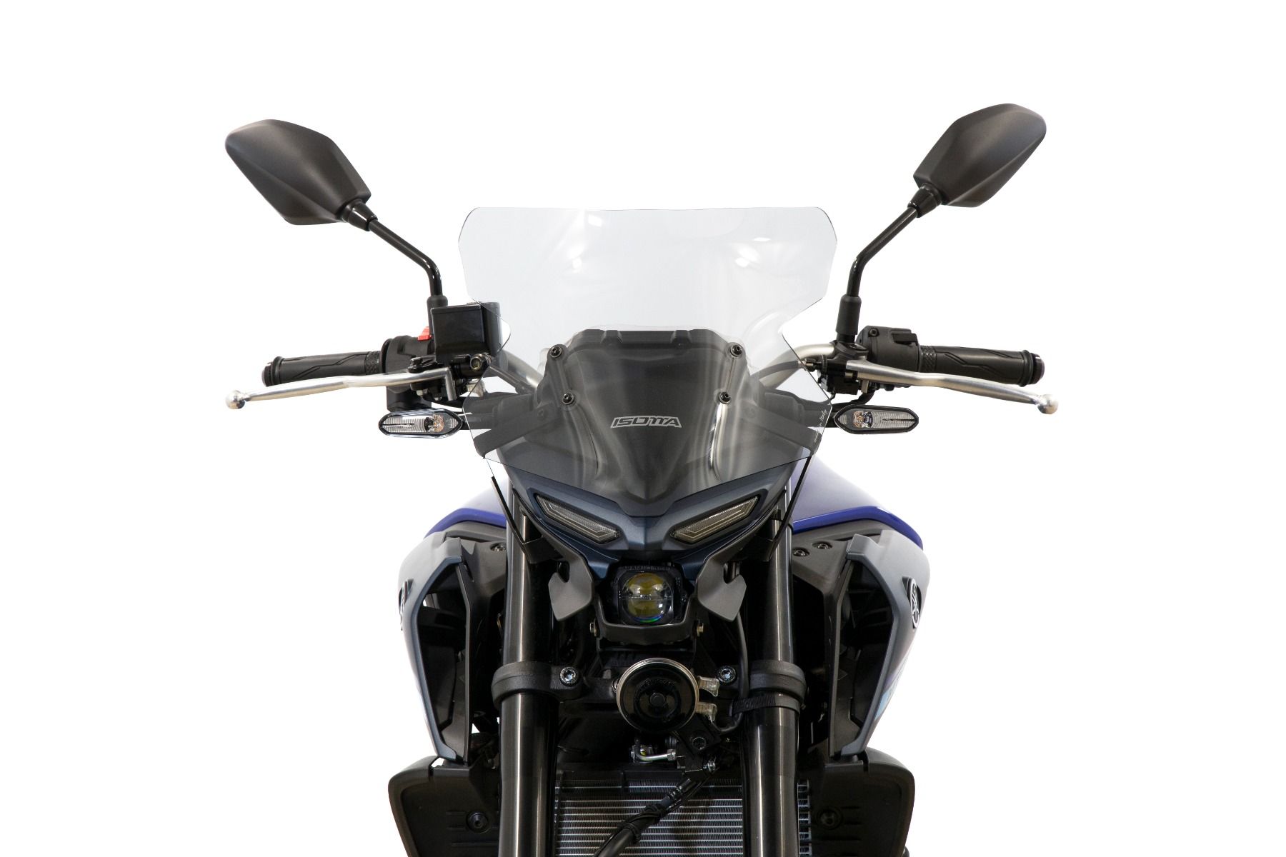 Parabrisas alto ahumado transparente para Yamaha MT-03 (22-24)