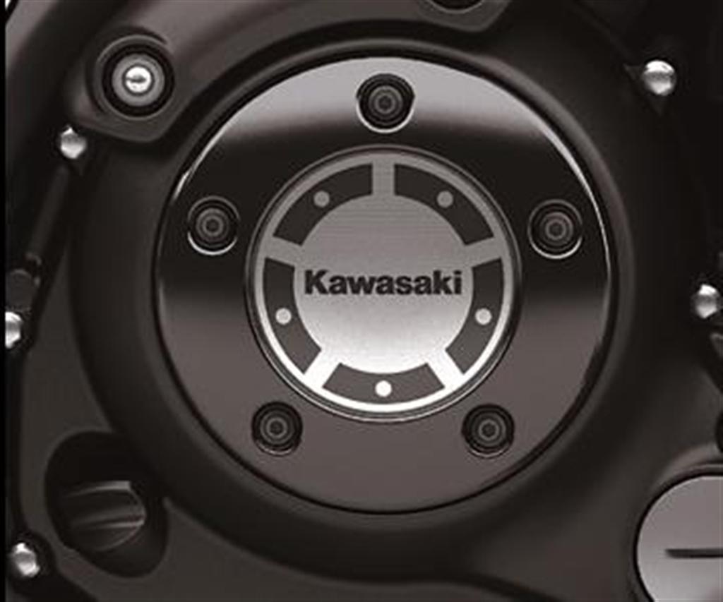 Embellecedor de tapa de embrague colores aluminio para Vulcan S (Bj.15-19) Original Kawasaki
