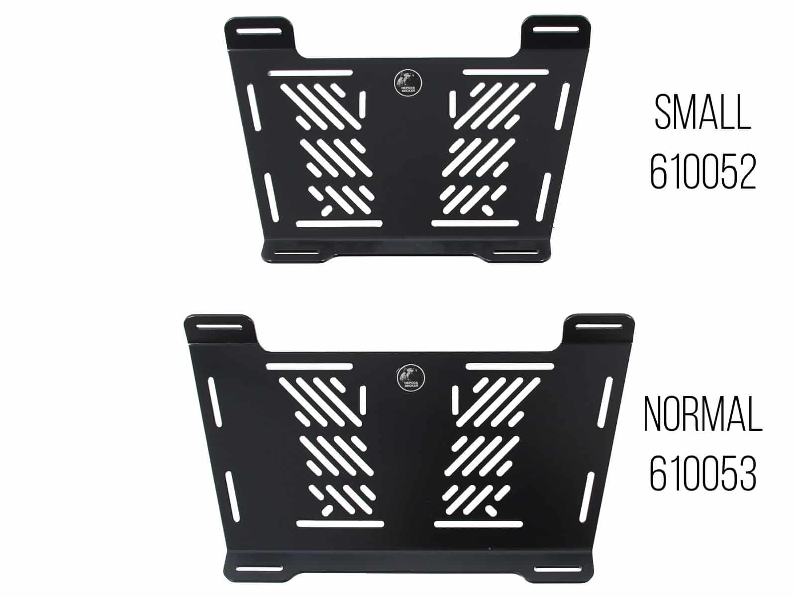 Extensión de portaequipajes pequeño para combinar con portaequipajes lateral para BMW R 1300 GS (23-)