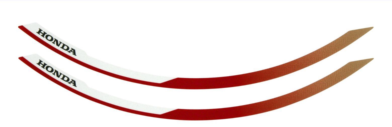 Juego de adhesivos de decoración de llantas Tricolor R305C para Honda CRF1000L Africa Twin (Bj.18-) Original Honda